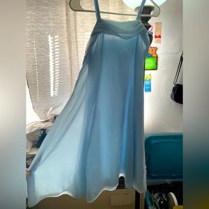 LIGHT blue kids dress size 14